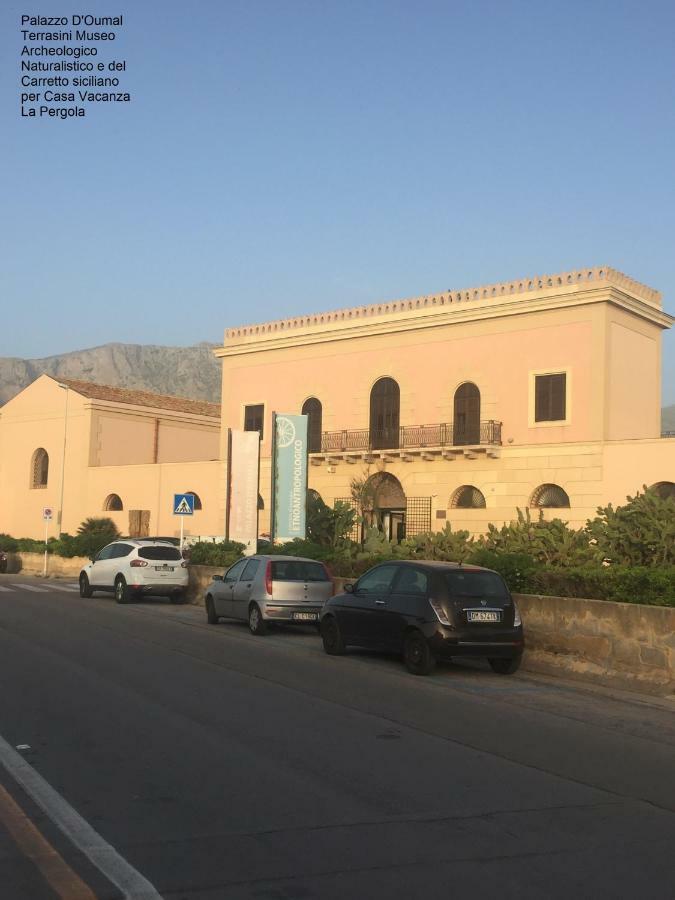 Casa Vacanze La Pergola@ Villa Terrasini Exteriör bild